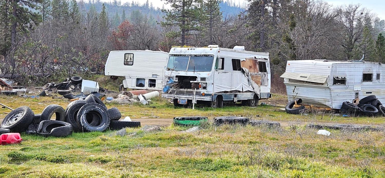 1240 Morgan Hill Road Hayfork, CA 96041 - Photo 20 of 25 a view of a house with backyard