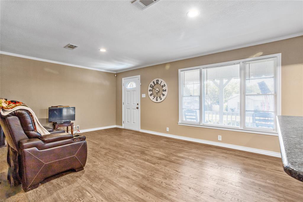 1825 North Highland Avenue Sherman, TX 75092 - Photo 10 of 38 a view of livingroom with hardwood