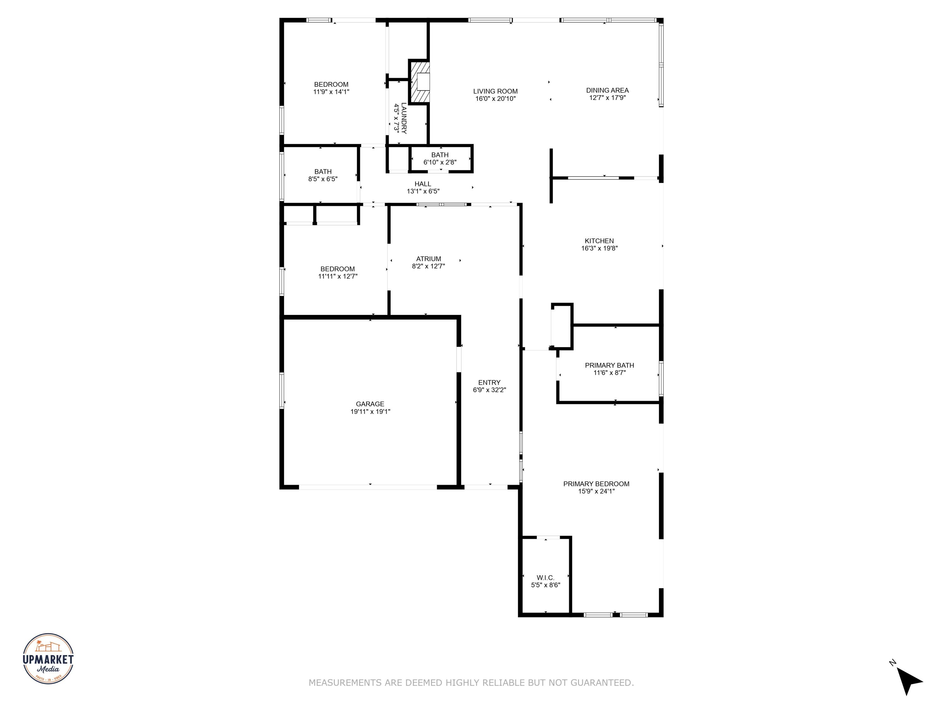 550 Miramonte Drive Santa Barbara, CA 93109 - Photo 83 of 83 550 Miramonte Floor Plan