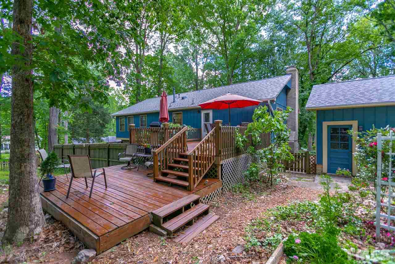 1901 Medfield Road Raleigh, NC 27607 - Photo 24 of 25 2 Car Garage is extra deep to include workshop space!