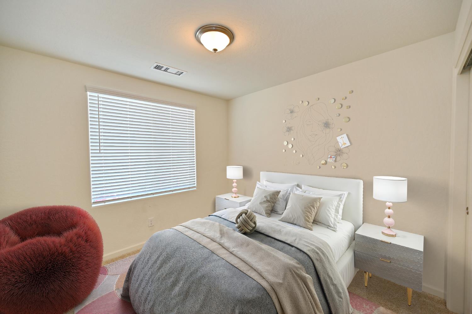 2273 North Raleigh Drive Fresno, CA 93727 - Photo 28 of 29 a bedroom with a bed and a window
