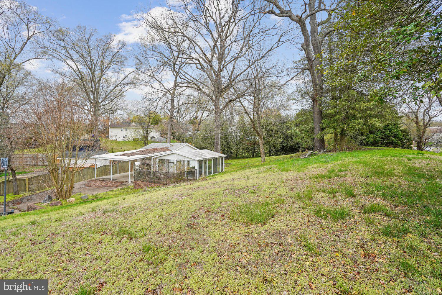 8320 Telegraph Road Lorton, VA 22079 - Photo 29 of 34 Back Yard/Greenhouse