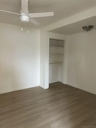 wooden floor in an empty room