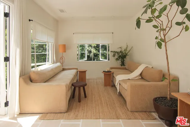 a balcony view with a outdoor space
