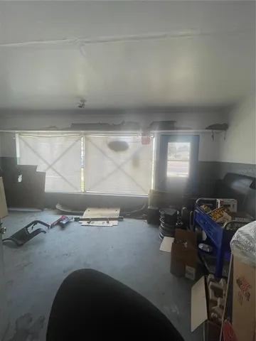 a room with storage and utility