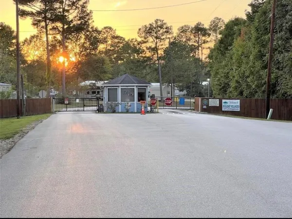 a view of a swimming pool with an ocean view