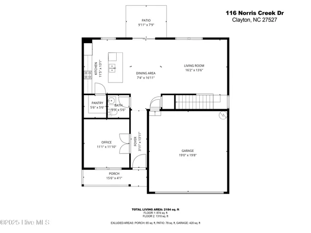 $333,000 | 116 Norris Creek Drive, Clayton, NC 27527