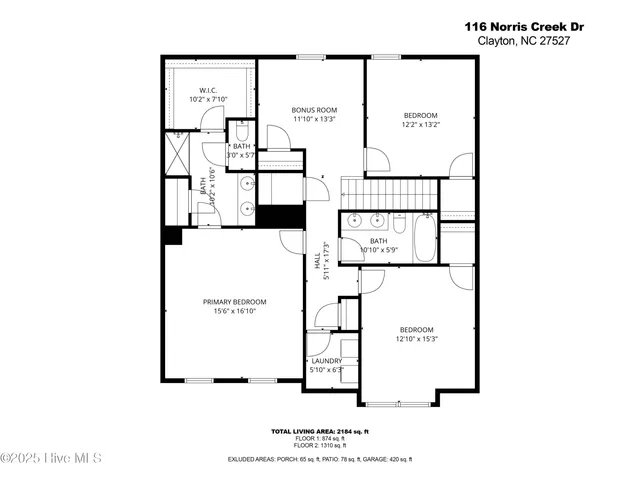$333,000 | 116 Norris Creek Drive, Clayton, NC 27527