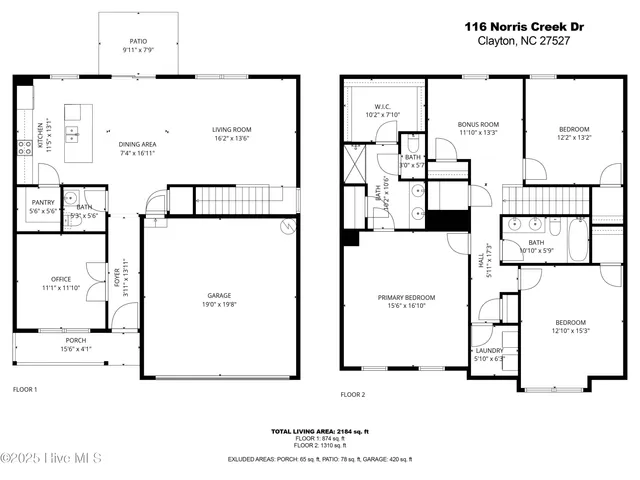 $333,000 | 116 Norris Creek Drive, Clayton, NC 27527