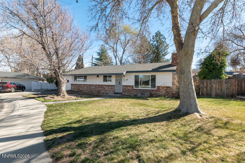 810 Lahontan Way Reno, NV 89509 - Photo 2 of 25 a view of a house with snow on the side of the road