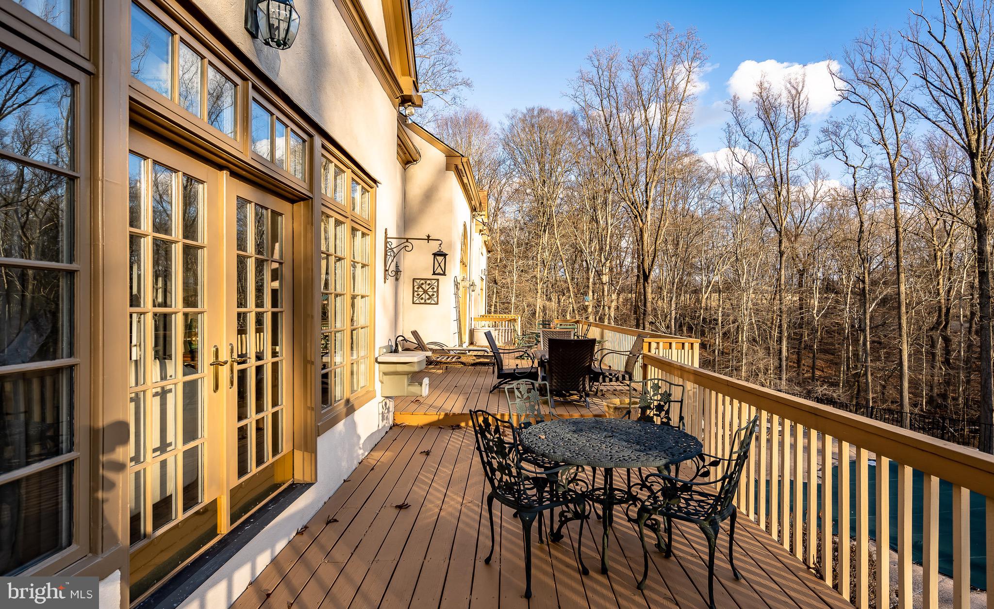 103 Center Mill Road Chadds Ford, PA 19317 - Photo 51 of 58 103 Center Mill Rd Chadds Ford PA Rear Deck