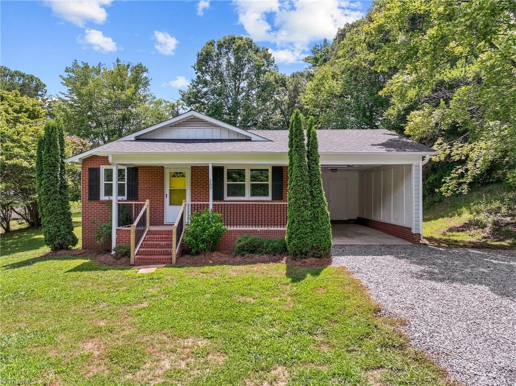 260 Pilotview Loop Madison, NC 27025 - Photo 2 of 22 FRONT ELEVATION