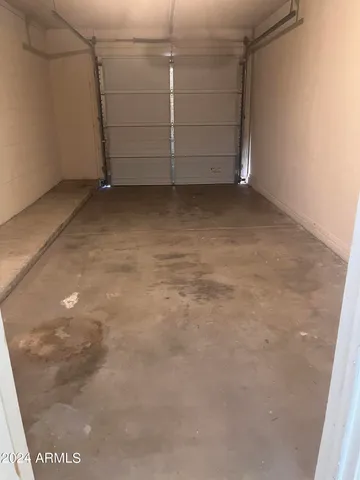 a view of a room with an empty space