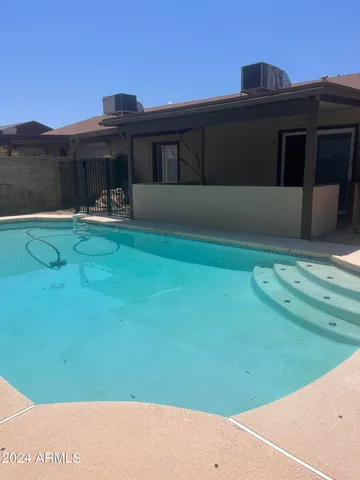 a view of balcony and deck