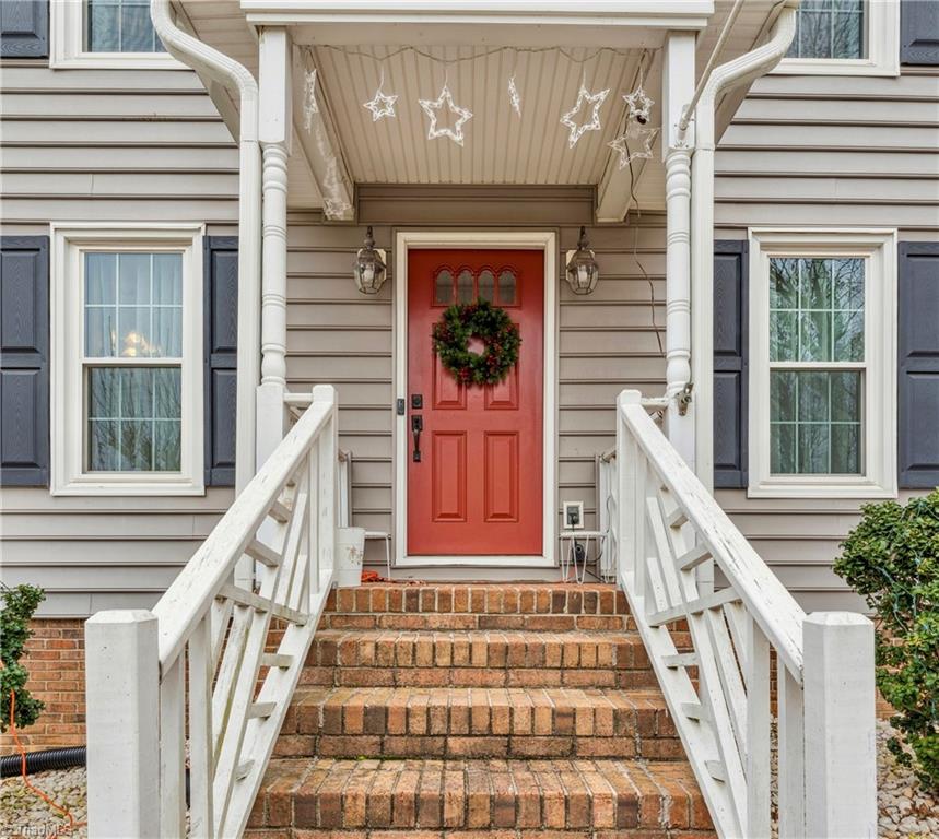 5220 Bridge Pointe Drive Clemmons, NC 27012 - Photo 3 of 34 Cover porch entry..