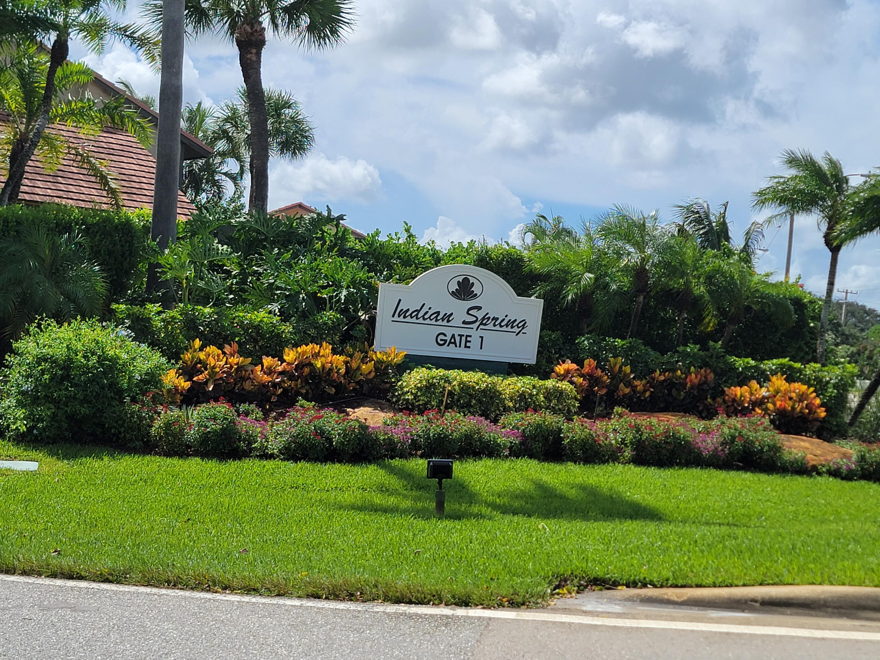 11115 Oakdale Road Boynton Beach, FL 33437 - Photo 30 of 30 a front view of a house with garden