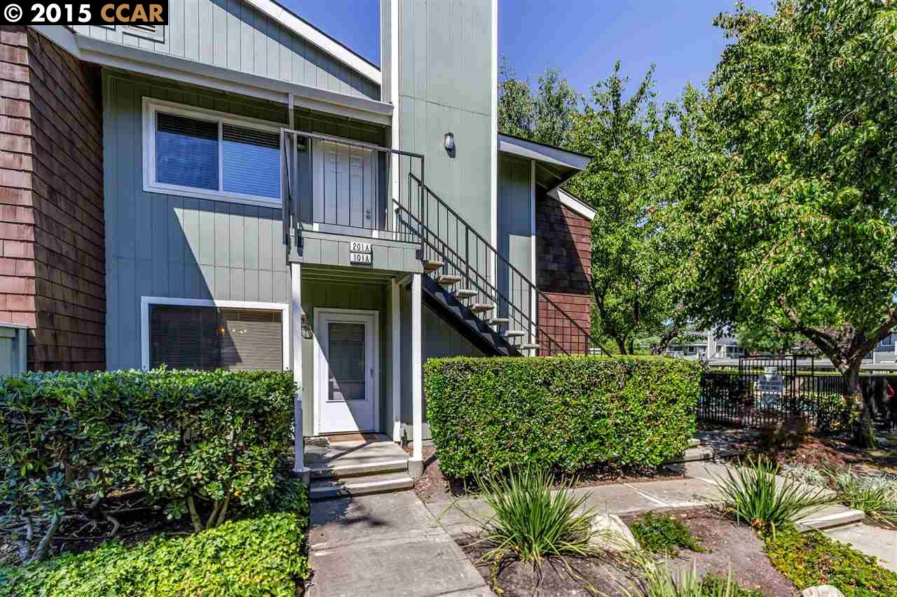 101 Compton Circle, Unit A San Ramon, CA 94583 - Photo 1 of 1 front view of a house with a small yard