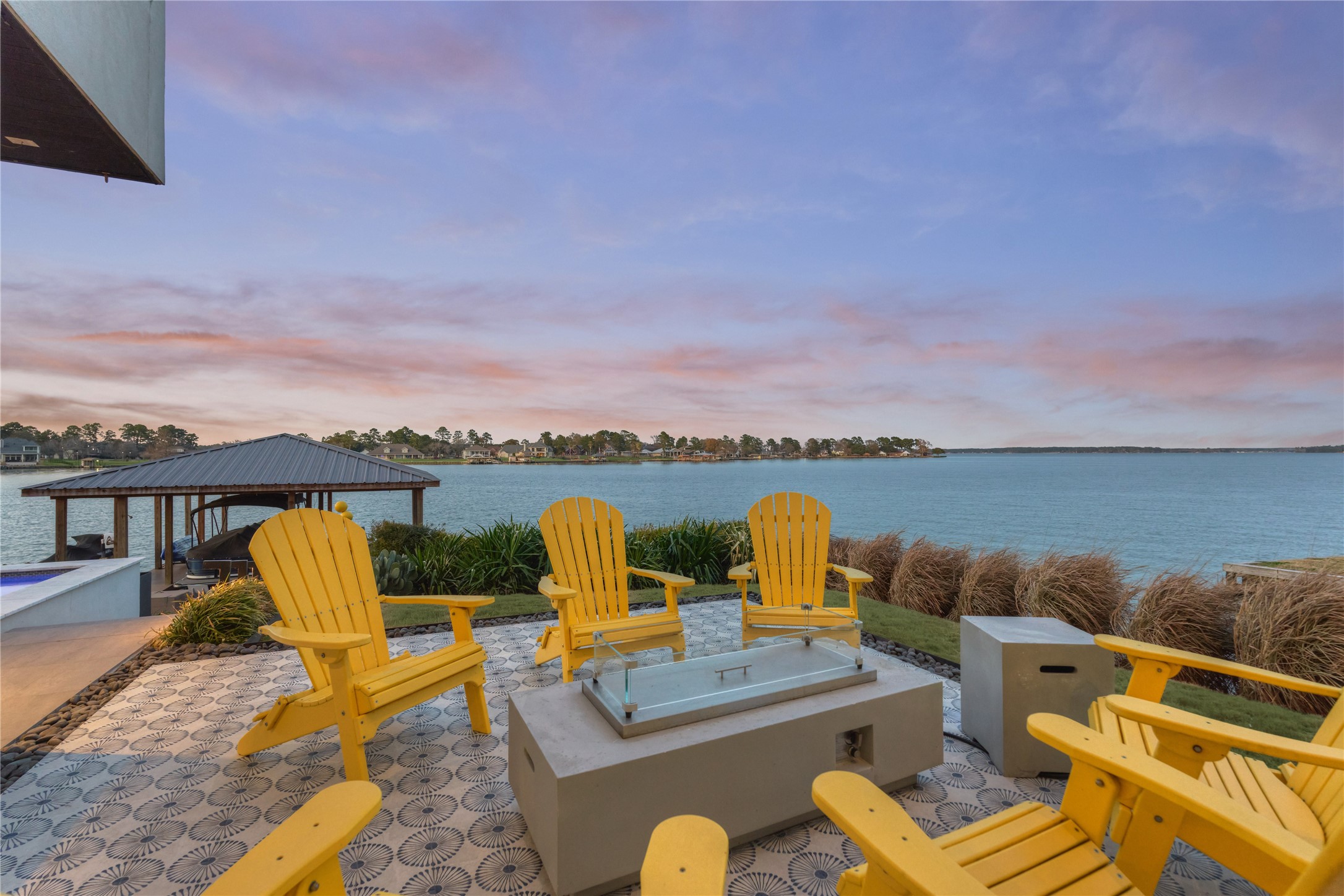189 Stevinstraat Montgomery, TX 77356 - Photo 39 of 50 This is one of the firepit areas that overlooks the lake! Just imagine sitting around the firepit, sharing stories, and creating lifetime memories with friends and loved ones.