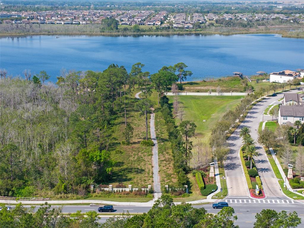 8750 Seidel Road Winter Garden, FL 34787 - Photo 5 of 17 an aerial view of residential houses with outdoor space