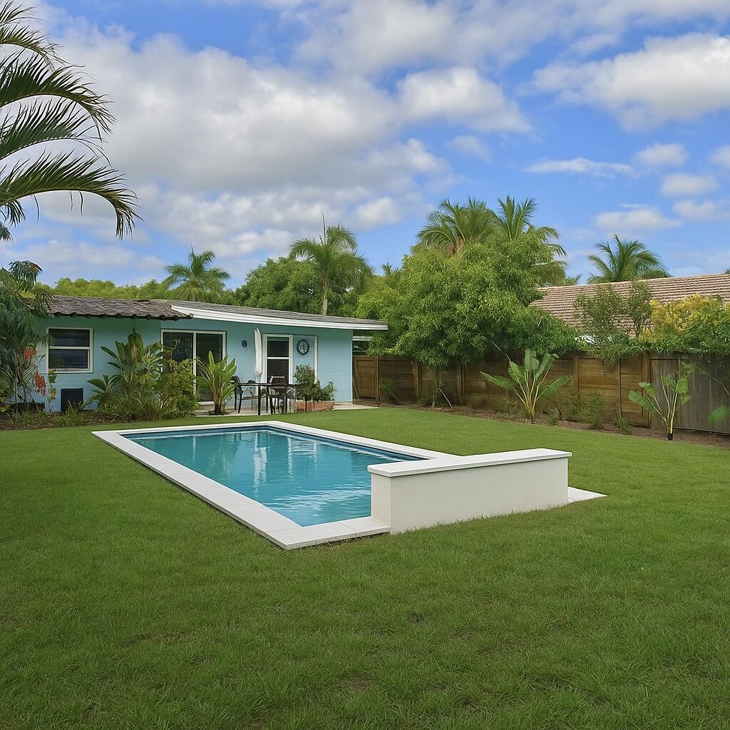 376 Southwest 2nd Street Boca Raton, FL 33432 - Photo 7 of 11 fenced in backyard