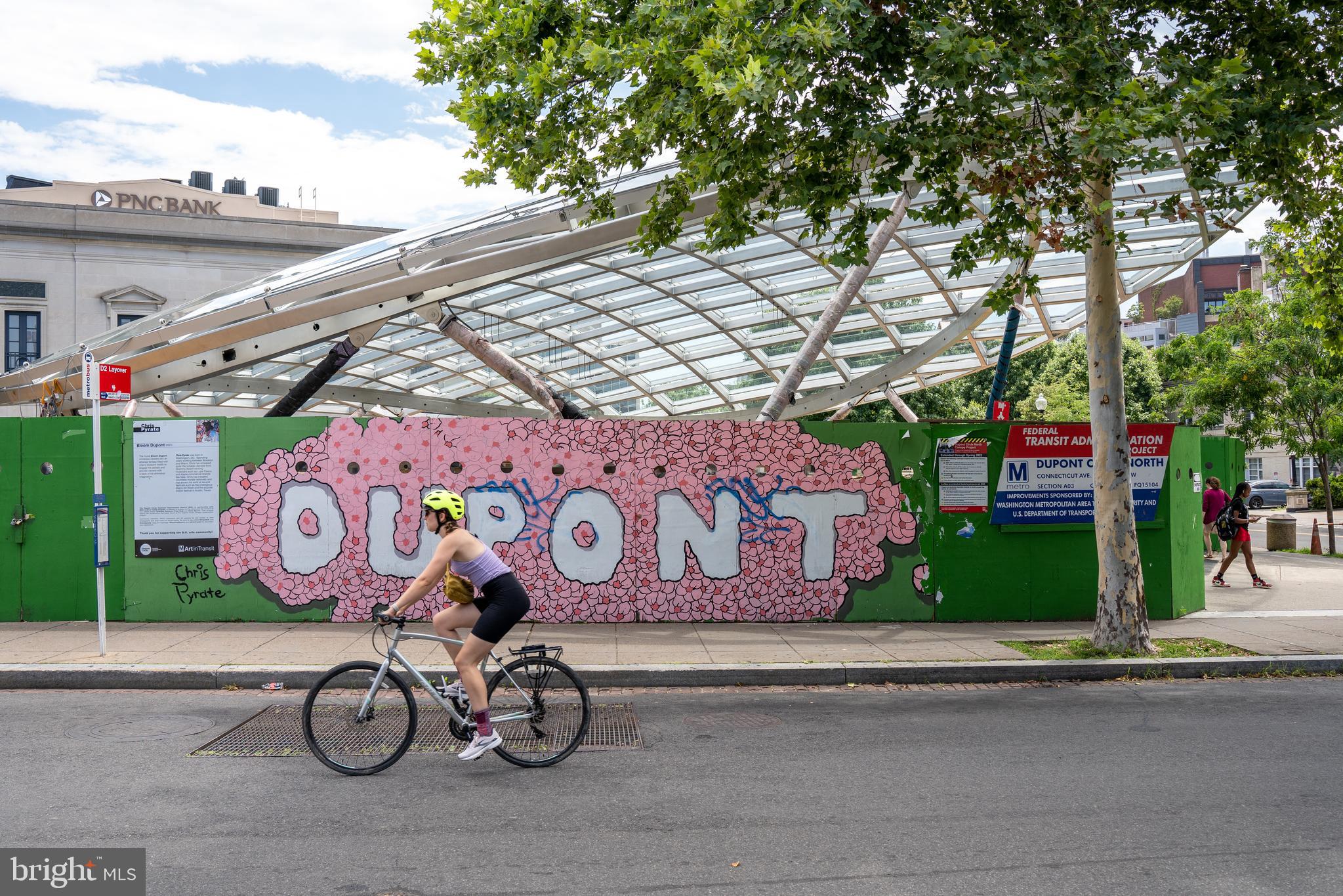 1426 21st Street Northwest, Unit 407 Washington, DC 20036 - Photo 31 of 58 a sign that is on the side of the road