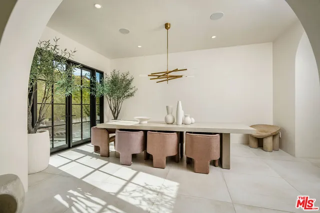 a view of a outdoor space with seating area