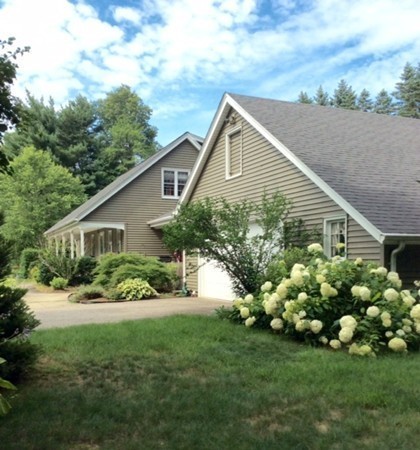 2 Bellows Road Wilbraham, MA 01095 - Photo 30 of 30 a front view of house with garden