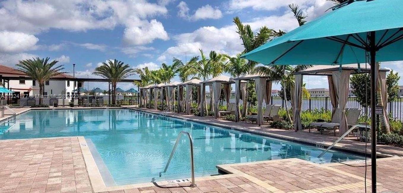 Hialeah Hialeah, FL 33018 - Photo 17 of 30 a swimming pool with outdoor seating and yard