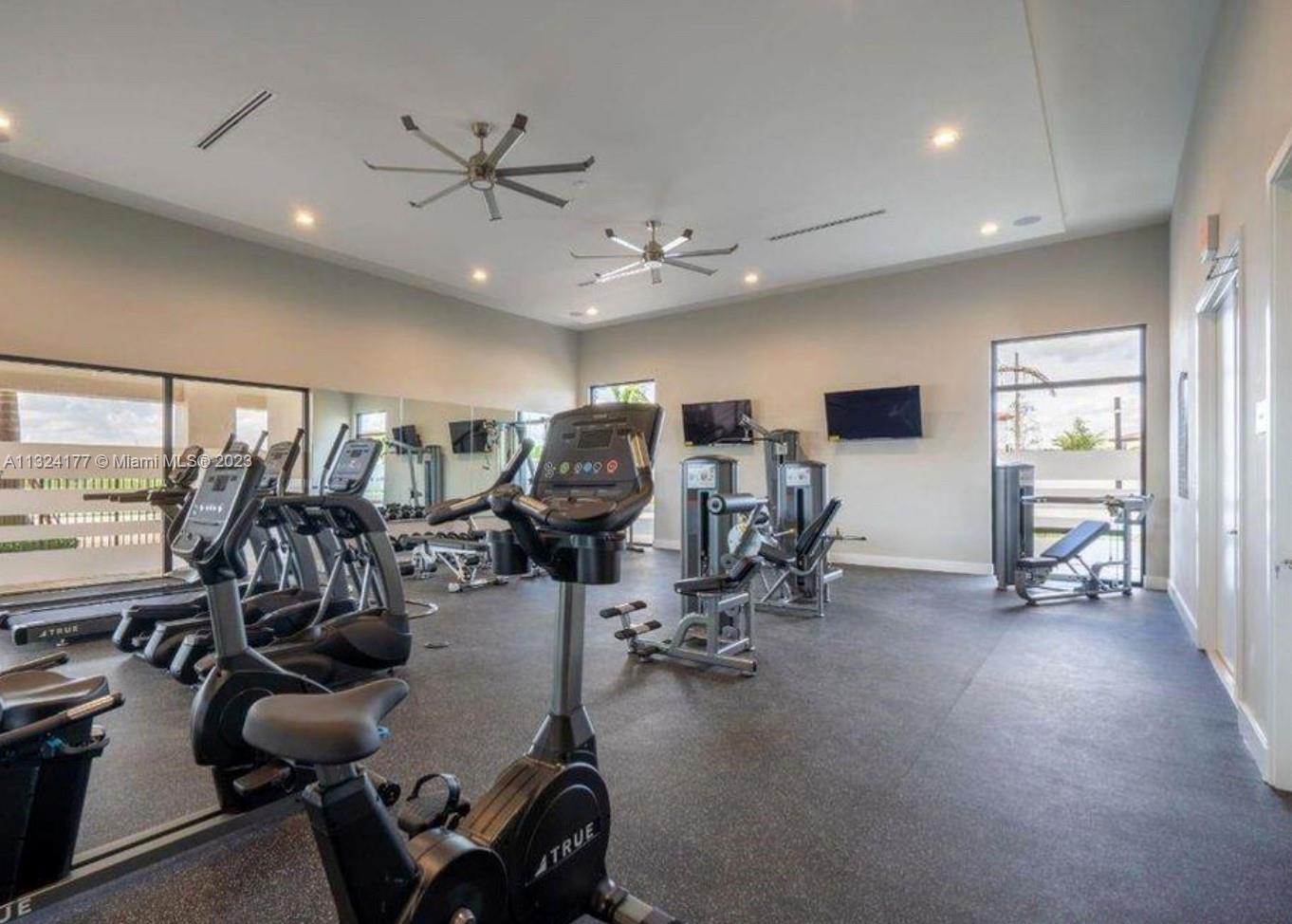 Hialeah Hialeah, FL 33018 - Photo 24 of 30 a view of a room with gym equipment