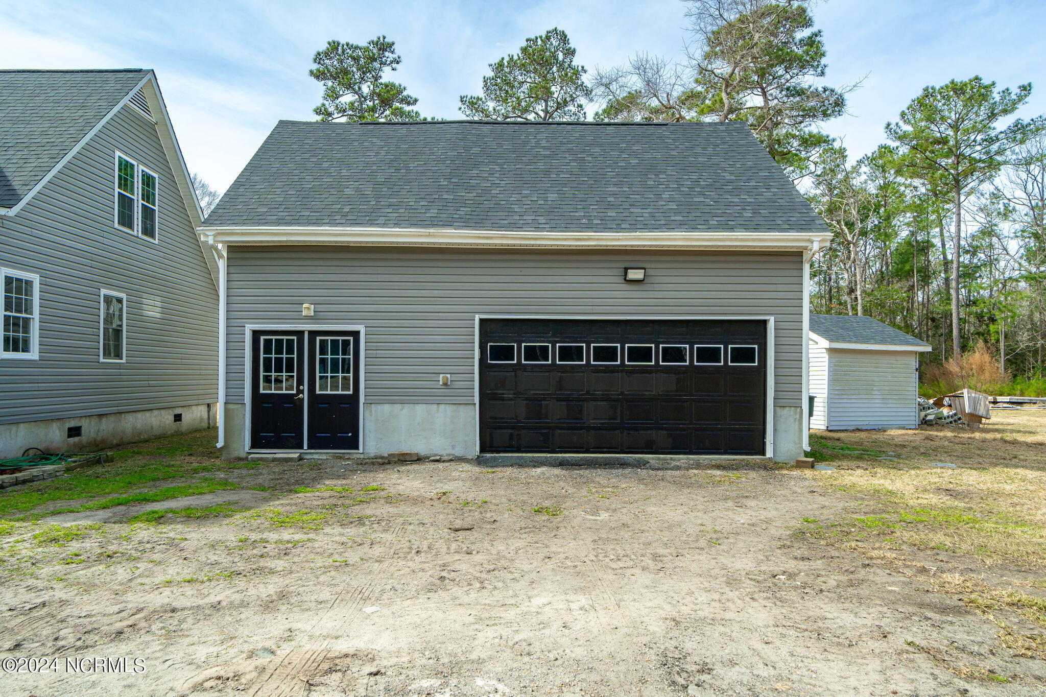 281 Becton Road Havelock, NC 28532 - Photo 36 of 57 Detached 2-car garage w/ workshop