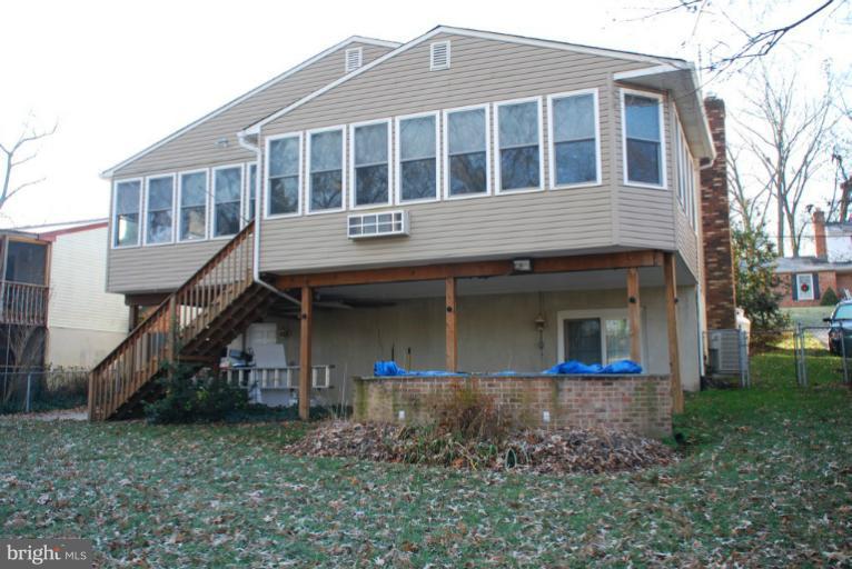 722 Rosewood Road Severn, MD 21144 - Photo 24 of 30 Rear with window enclosed porch
