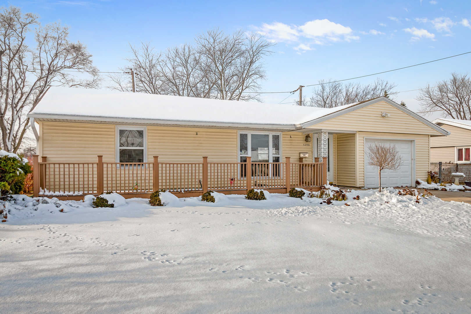 1240 Post Road Aurora, IL 60506 - Photo 2 of 15 a view of a house with a patio