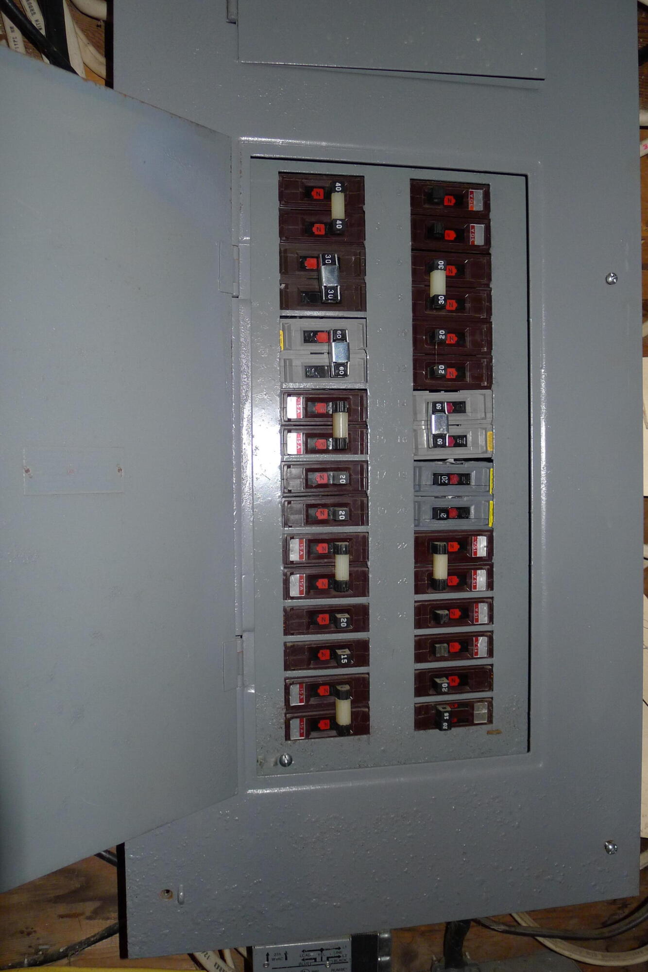 40 Pulsifer Road Peru, ME 04290 - Photo 56 of 60 Breaker panel