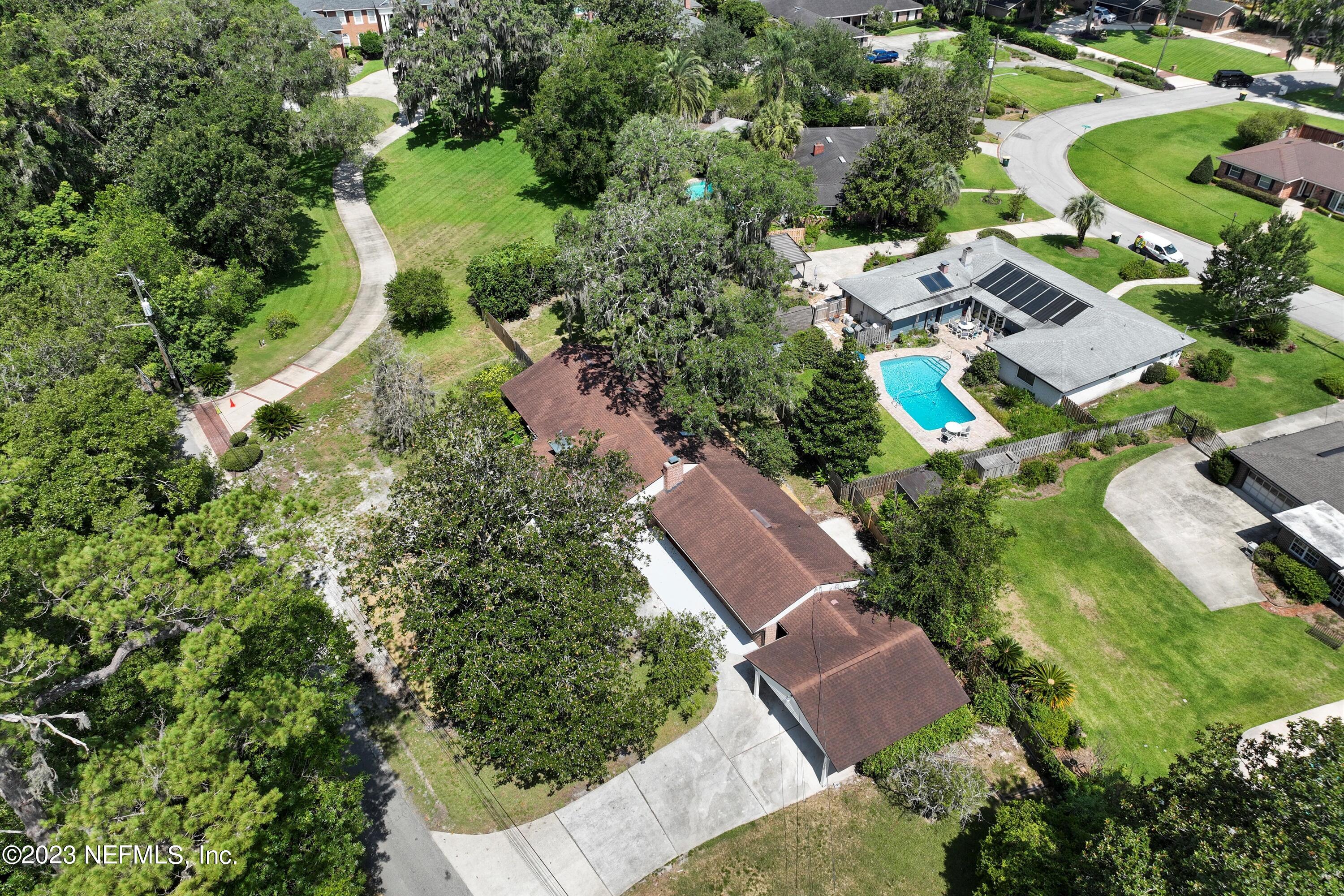 10188 Scott Mill Road Jacksonville, FL 32257 - Photo 30 of 34 30-Aerial Front
