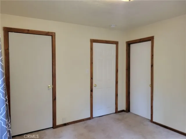 a view of closet area