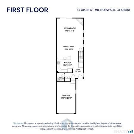 $749,000 | 67 Aiken Street, Unit B, Norwalk, CT 06851