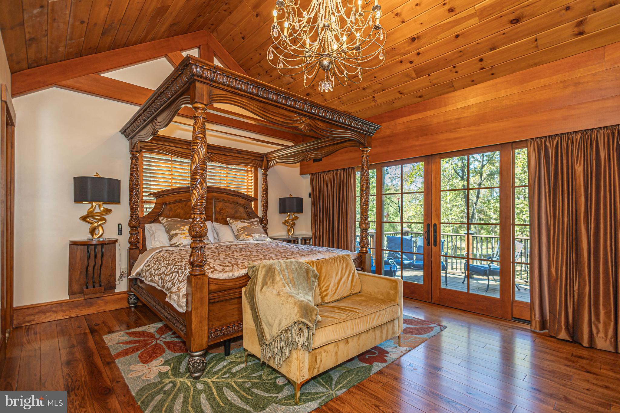 992 A Worthington Mill Road Newtown, PA 18940 - Photo 30 of 96 a view of a bedroom with furniture and wooden floor