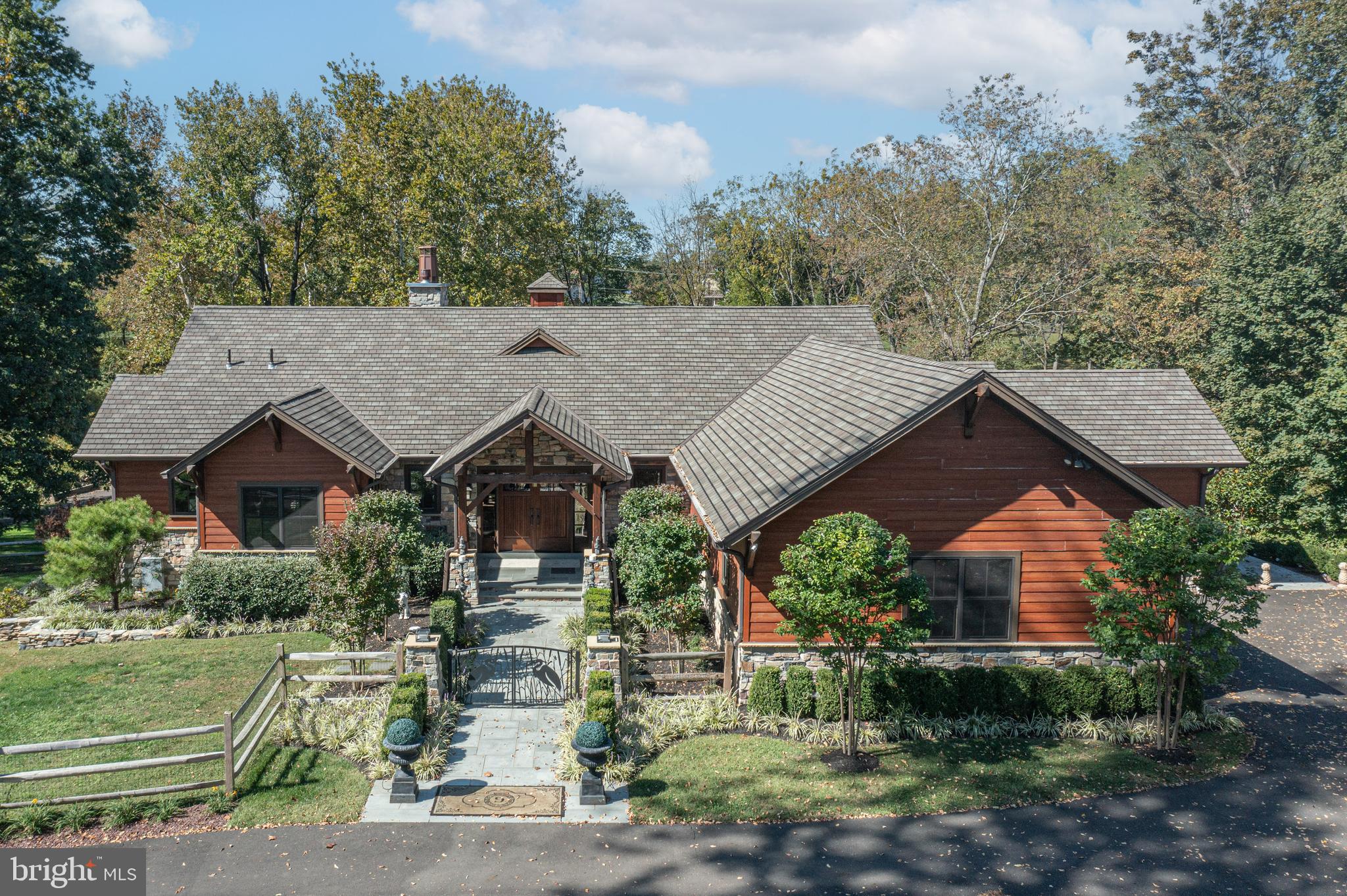 992 A Worthington Mill Road Newtown, PA 18940 - Photo 84 of 96 an aerial view of a house with a yard
