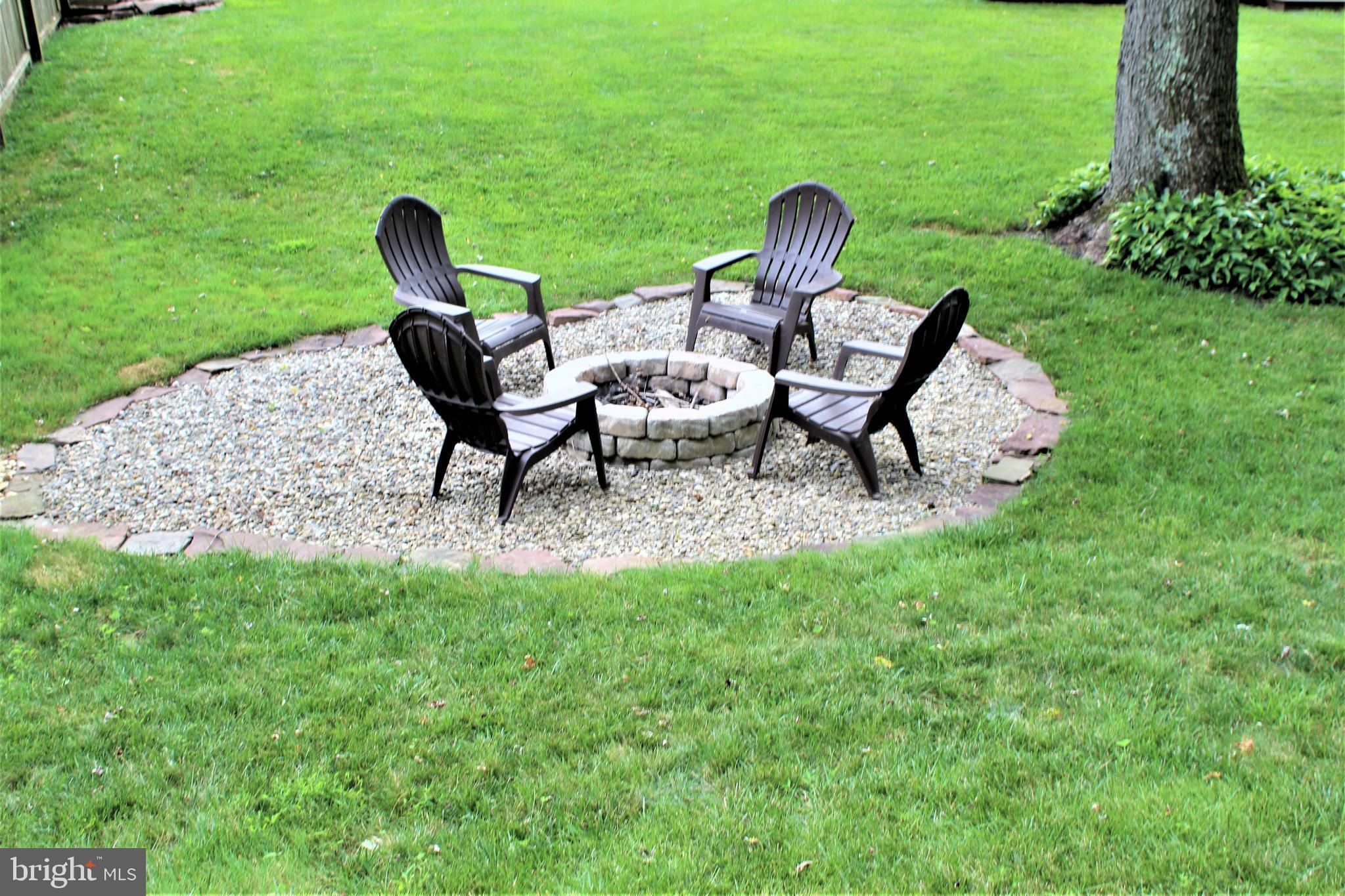 18 Flint Road Langhorne, PA 19047 - Photo 56 of 57 Rear Fire Pit