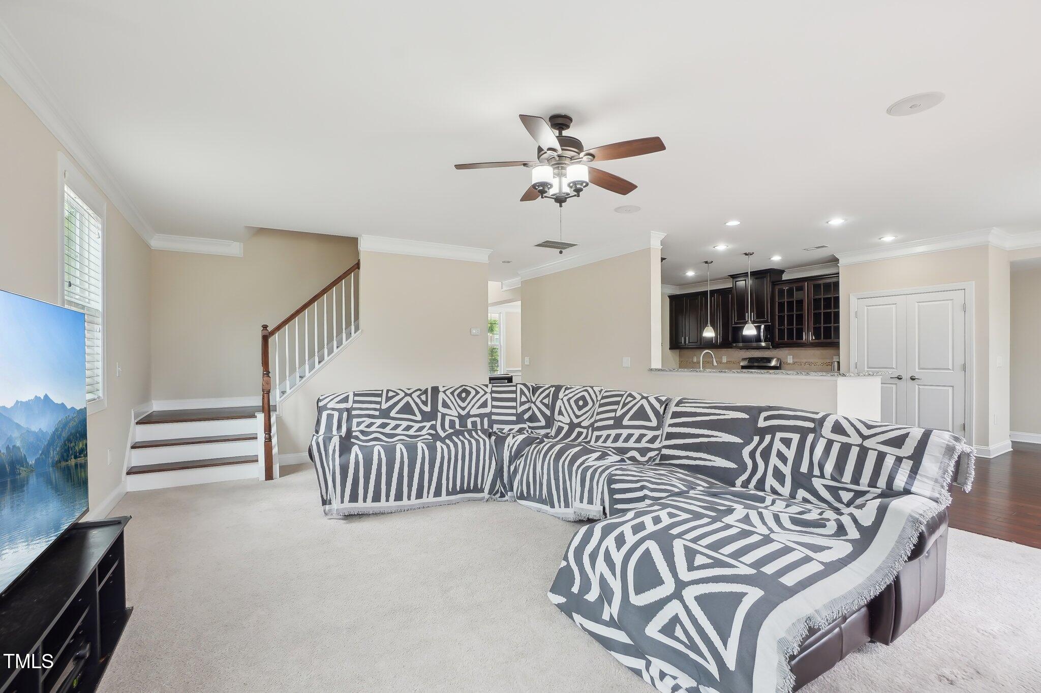 4008 Sykes Street Cary, NC 27519 - Photo 12 of 41 a view of a livingroom with furniture