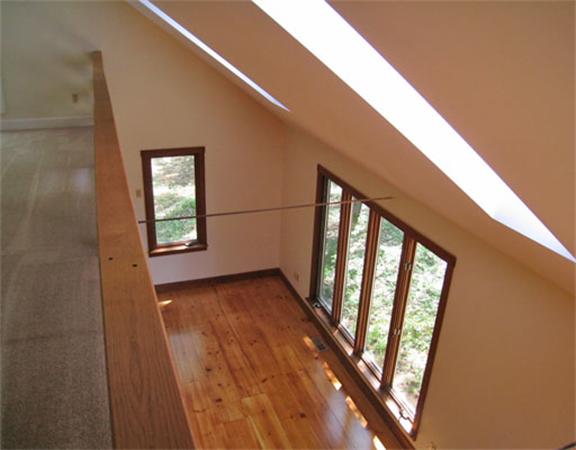 488 White Road Warwick, MA 01378 - Photo 17 of 30 a view of a hallway with wooden floor and staircase