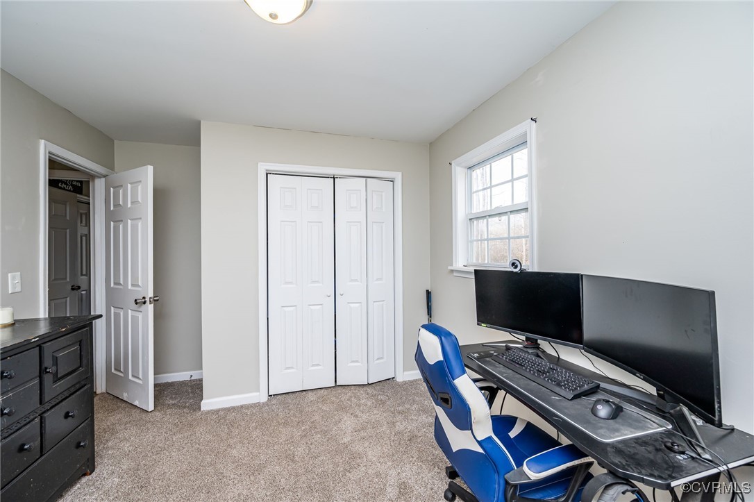 4959 Three Chopt Road Louisa, VA 23093 - Photo 20 of 28 Bedroom #2 with view of hallway and closet