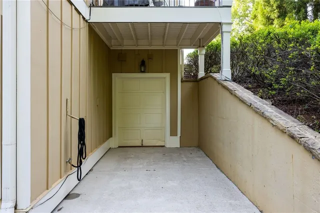 a sign on the side of a building