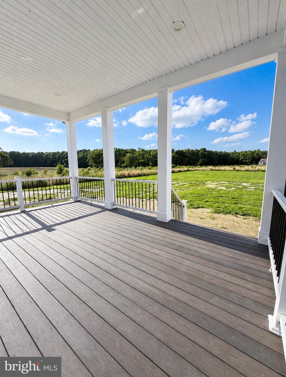 21963 Hardscrabble Road Georgetown, DE 19947 - Photo 39 of 43 Spacious porch with scenic views.