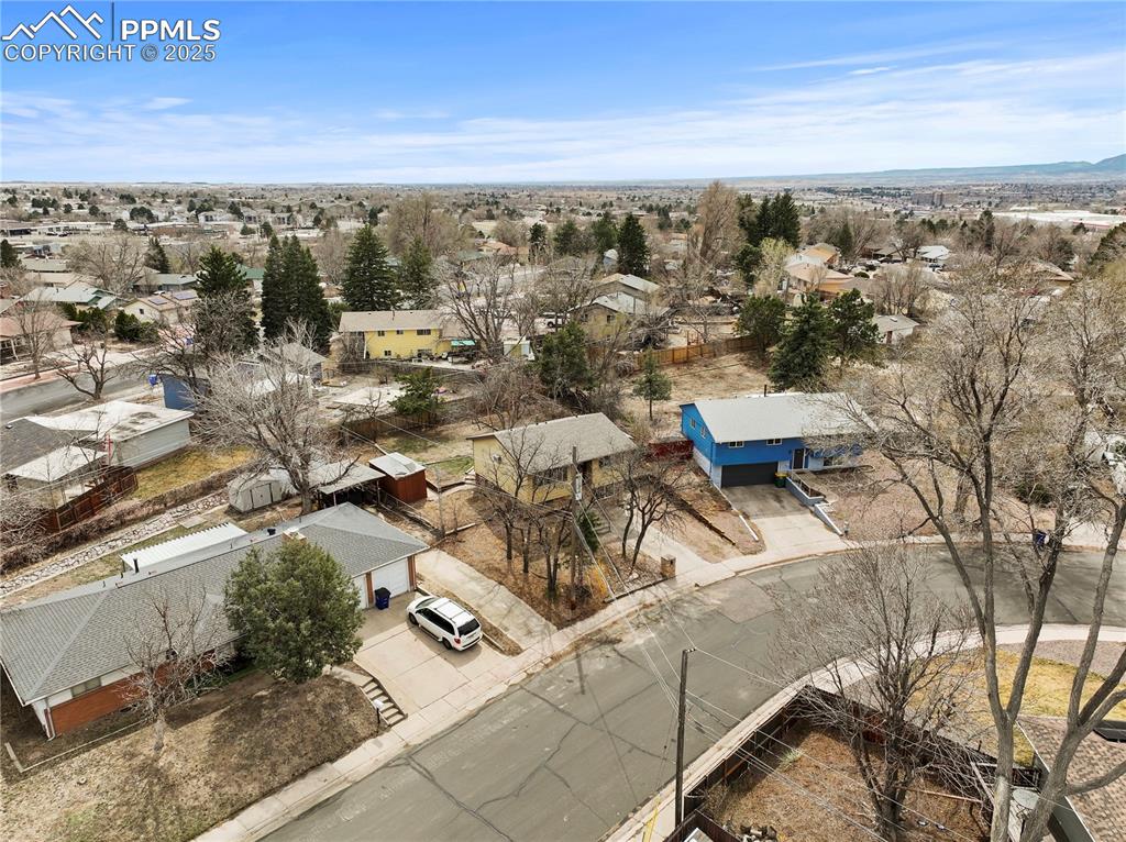 4127 Bent Drive Colorado Springs, CO 80909 - Photo 37 of 41 an aerial view of multiple house