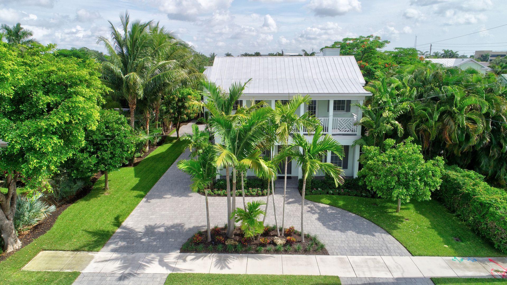 211 Northwest 10th Street Boca Raton, FL 33432 - Photo 40 of 43 Drone Front View