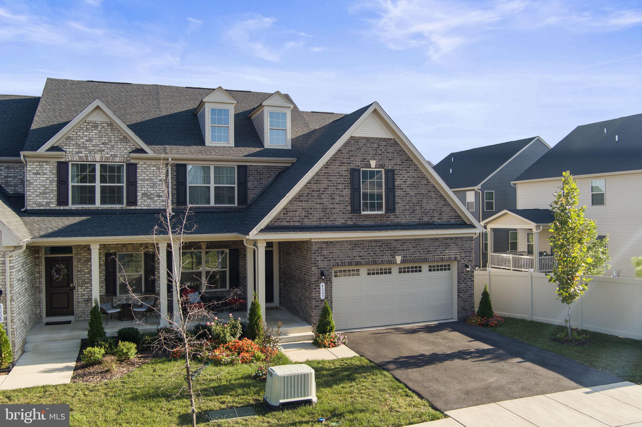 8003 Trimbles Ford Lane Brandywine, MD 20613 - Photo 4 of 70 a front view of a house with garden