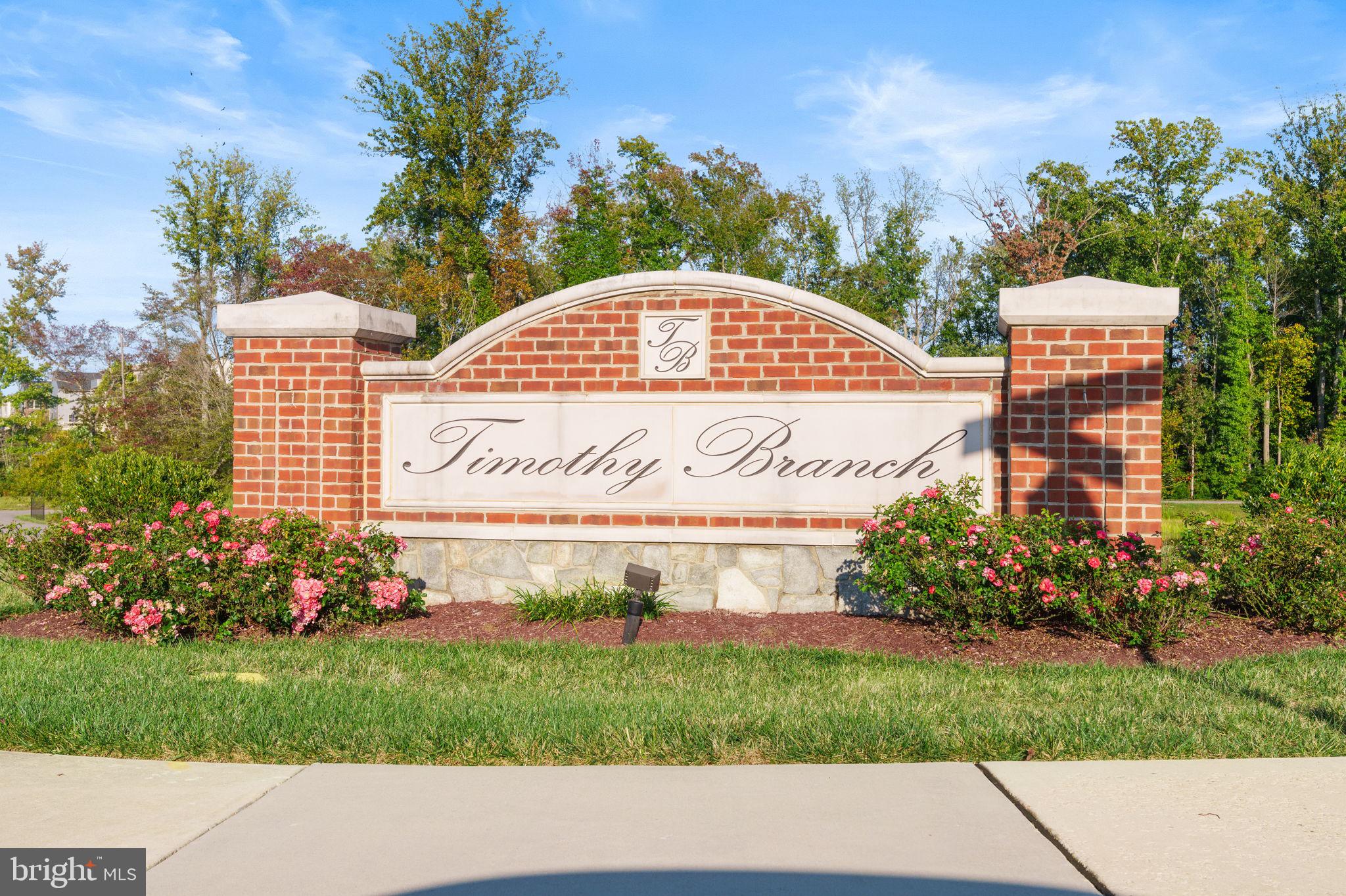 8003 Trimbles Ford Lane Brandywine, MD 20613 - Photo 53 of 70 a sign on the side of a building