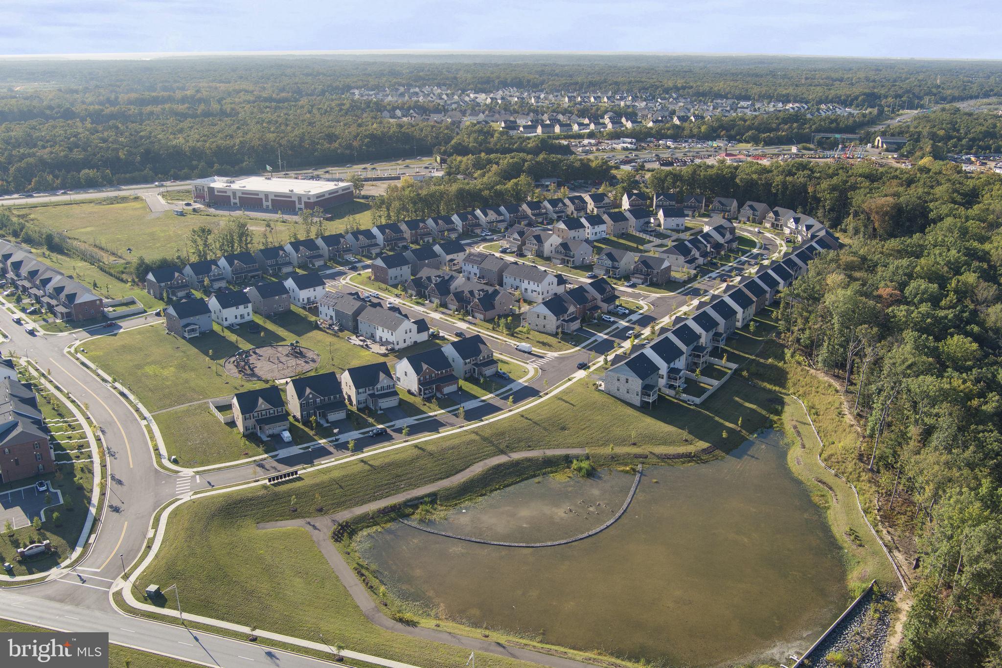 8003 Trimbles Ford Lane Brandywine, MD 20613 - Photo 60 of 70 an aerial view of residential houses with outdoor space