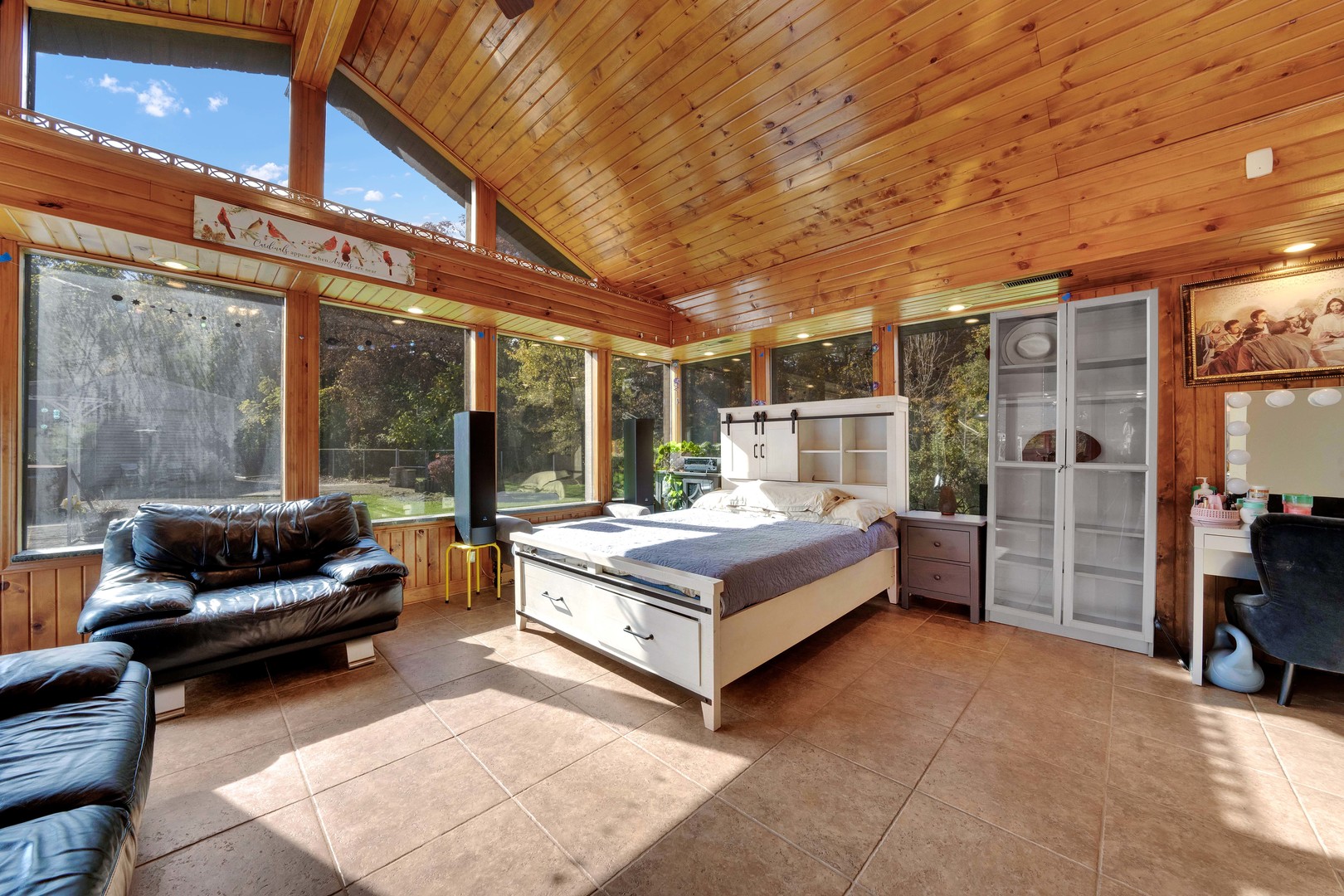 2135 West Richton Road Steger, IL 60475 - Photo 20 of 35 a backyard of a house with sofas